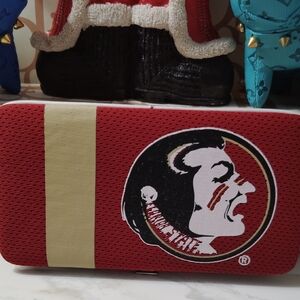 Red and Gold Florida State Seminoles Clutch